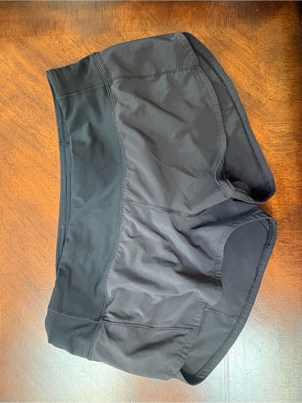 lululemon athletica Black Running Shorts with Liner